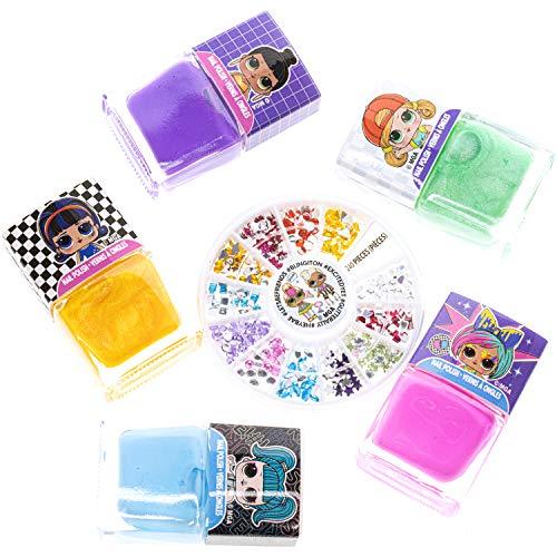 L.O.L Surprise! Townley Girl Peel- Off Nail Polish Activity Set for Girls - sctoyswholesale