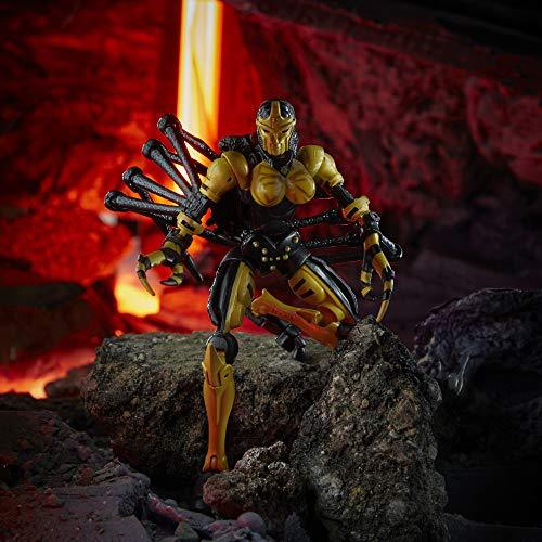 Transformers Toys Generations War for Cybertron: Kingdom Deluxe WFC-K5 Blackarachnia Action Figure - Kids Ages 8 and Up, 5.5-inch - sctoyswholesale