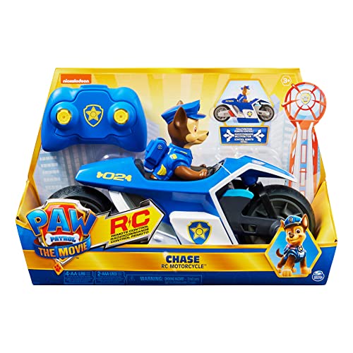 Spin Master 6061806 PAW Patrol Chase RC Movie Motorcycle Toy - sctoyswholesale