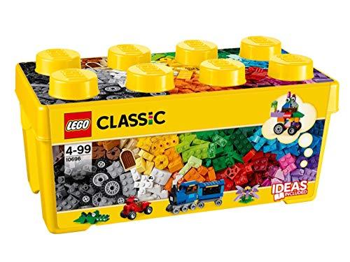 LEGO Classic Medium Creative Brick Box 10696 Building Toys for Creative Play; Kids Creative Kit (484 Pieces) - sctoyswholesale