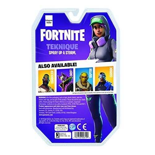 Fortnite Solo Mode Core Figure Pack, Teknique - sctoyswholesale