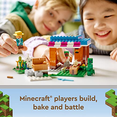 LEGO Minecraft The Bakery 21184 Building Toy Set for Kids, Girls, and Boys Ages 8+ (154 Pieces)