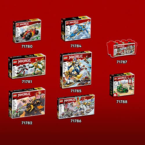 LEGO NINJAGO Kai’s Mech Rider EVO, Upgradable Ninja Motorbike Toy, Mech Action Figure and 2 Bone Warrior Minifigures