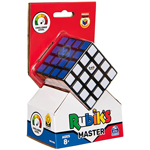 Rubik’s Master, The Official 4x4 Cube Classic Color-Matching Problem-Solving Brain Teaser Puzzle 1-Player Game Toy, for Adults & Kids Ages 8 and up - sctoyswholesale