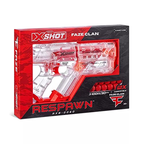 X-Shot Faze Clan Respawn with 12 Dart Balls