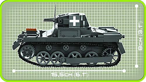 COBI 2534 Panzer I Ausf.A Building Blocks, Grey, Multicolor - sctoyswholesale