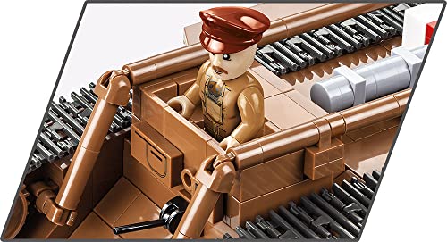 COBI Historical Collection The Tank Museum Mark V (Male) Tank , Brown - sctoyswholesale