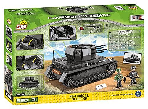 COBI Historical Collection Flakpanzer IV Wirbelwind, Black - sctoyswholesale