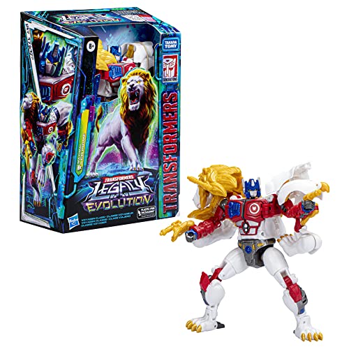 Transformers Toys Legacy Evolution Voyager Maximal Leo Prime Toy, 7-inch, Action Figure for Boys and Girls Ages 8 and Up