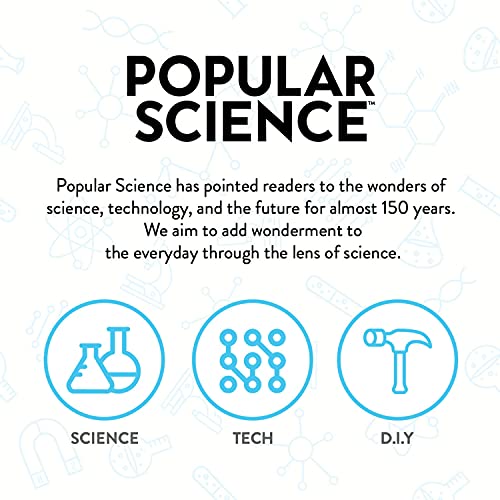 POPULAR SCIENCE Microbiology Lab Science Kit | STEM Toys and Gifts for Educational and Fun Experiments | Home Learning Fab Set for Children Ages 8+