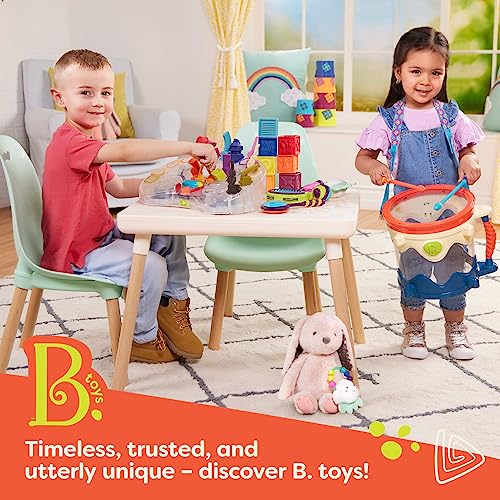 Doctor Play Set, B. toys- Wee MD- Pretend Play Toy Doctor Kit  - Stethoscope, Thermometer, Beeper & More – 18 Months +