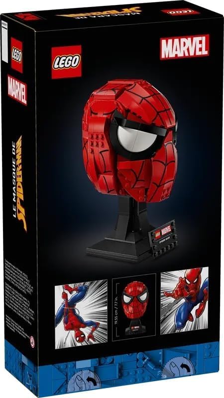 LEGO Marvel 76285 - Spider-Man's Mask, Red