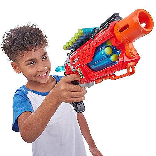 X-Shot Dino Attack Dino Striker Foam Dart Blaster (16 Darts, 4 Eggs) by ZURU