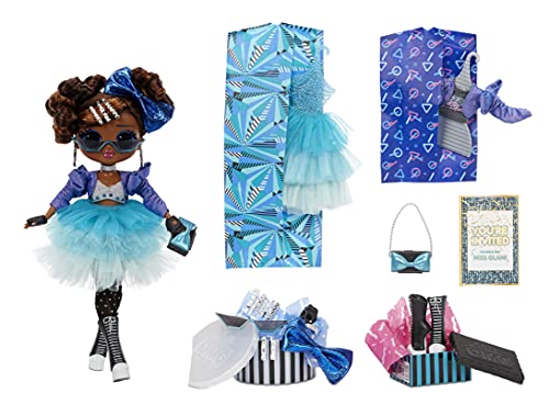 LOL Surprise OMG Present Surprise Fashion Doll Miss Glam with 20 Surprises, Birthday Inspired, 5 Fashion Looks, Accessories,Toys for Girls Boys Ages 4 5 6 7+ Years Old,Multicolor