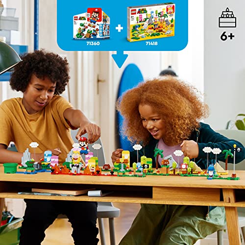 LEGO Super Mario Creativity Toolbox Maker Building Toy Set 71418 for Kids, Boys, and Girls Ages 6+ (588 Pieces)