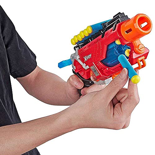 X-Shot Dino Attack Dino Striker Foam Dart Blaster (16 Darts, 4 Eggs) by ZURU