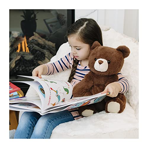 GUND Finley Teddy Bear Plush Stuffed Animal, Brown, 13" - sctoyswholesale