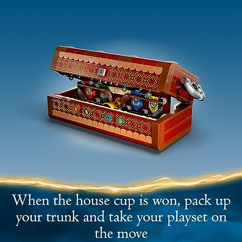 LEGO Harry Potter Quidditch Trunk 76416 Buildable Harry Potter Toy; Birthday Gift Idea for Kids Aged 9+; Open the Buildable Box to Reveal a Quidditch Playing Arena; Includes 4 Customizable Minifigures