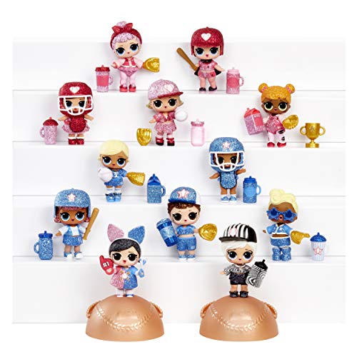 L.O.L. Surprise! All-Star B.B.s Sports Series 1 Baseball Sparkly Dolls with  Surprises