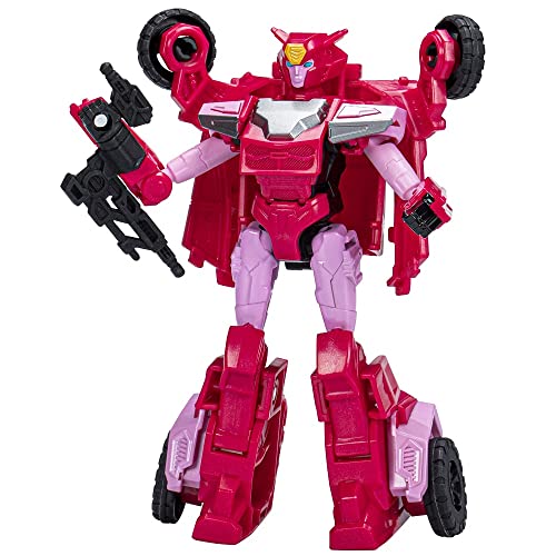 Transformers Toys EarthSpark Warrior Class Elita-1 Action Figure, 5-Inch