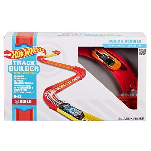 Hot Wheels Track Builder Pack Assorted Curve Parts - sctoyswholesale