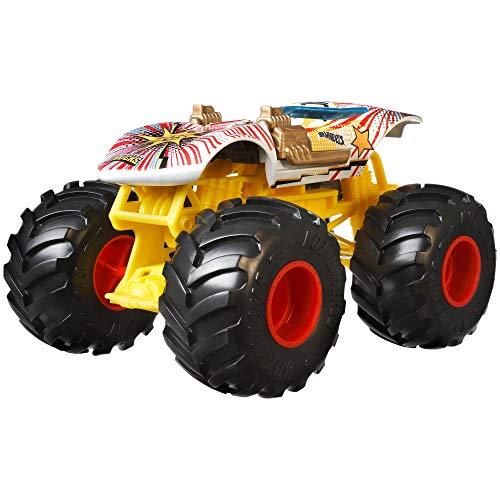 Hot Wheels Monster Trucks 1:24 Scale Assortment for Kids Age 3 4 5 6 7 8 Years Old Great Gift Toy Trucks Large Scales - sctoyswholesale