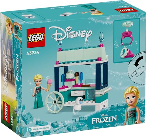 LEGO 43234 Disney Princess Elsas Eisstand, Eismaschine, Mini-Schneemann