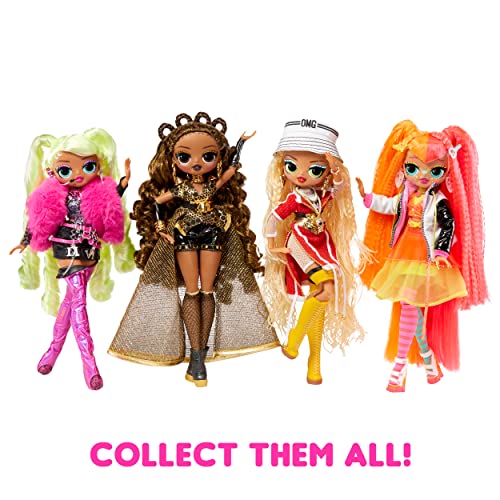 L.O.L. Surprise! OMG Fierce Swag 11.5" Fashion Doll with X Surprises Including Accessories & Outfits, Holiday Toy, Great Gift for Kids Girls Boys Ages 4 5 6+ Years Old & Collectors