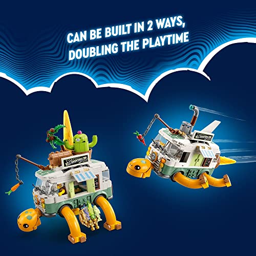 LEGO DREAMZzz Mrs. Castillo’s Turtle Van 71456, 2-in-1 Vehicle Building Set for Kids, Boys, and Girls Ages 7+