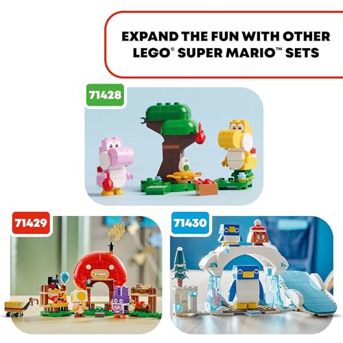 LEGO Super Mario Bowser’s Muscle Car Expansion Set, Collectible Bowser Toy for Kids, Gift for Boys, Girls and Gamers Ages 8 and Up, 71431