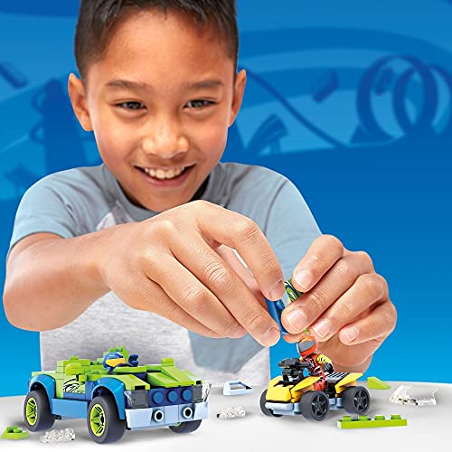 Hot Wheels Mega Construx Off-Duty and ATV Construction Set, Building Toys - sctoyswholesale