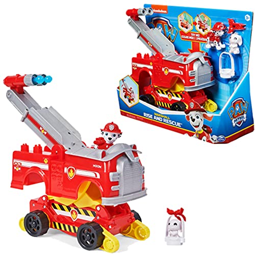 Paw Patrol, Marshall Rise and Rescue Transforming Toy Car with Action Figures and Accessories - sctoyswholesale