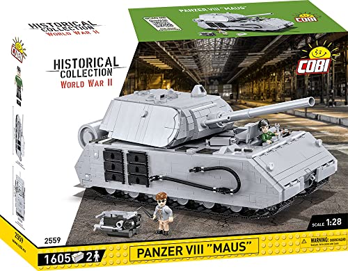 COBI Historical Collection World War II Panzer VIII MAUS Tank - sctoyswholesale