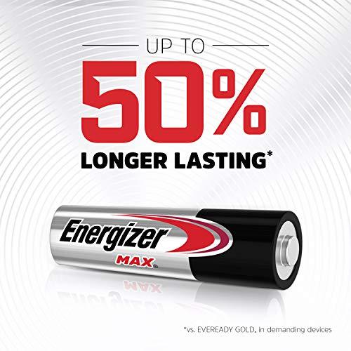 Energizer AA Max Alkaline Batteries 4 pack - sctoyswholesale