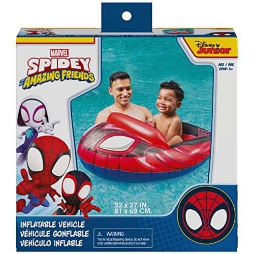 Swimways Marvel Spidey and His Amazing Friends Inflatable Water Boat Vehicle - sctoyswholesale