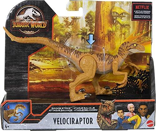 Jurassic World Velociraptor - Claw Slash Savage Strike Dinosaur Action Figure - sctoyswholesale