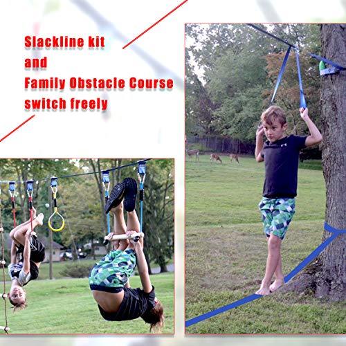 Gentle Boom Sports Ninja Line Intro Kit 7 Accessories Included with 56ft Slackline - sctoyswholesale