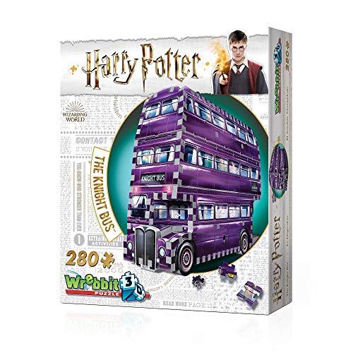 Wrebbit 3D 0507 Harry Potter The Knight Bus 3D Jigsaw Puzzle - 280Piece - sctoyswholesale