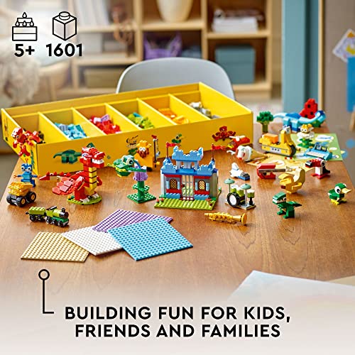 LEGO Classic Build Together 11020 Creative Building Toy Set for Kids, Girls, and Boys Ages 5+ (1,601 Pieces)