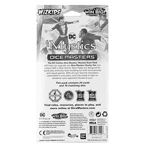 Card Game, DC Comics Dice Masters: Mystics Team Pack - sctoyswholesale