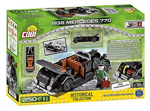 COBI Historical Collection 1938 Mercedes 770 Vehicle, Classic - sctoyswholesale