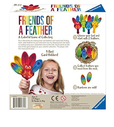 Ravensburger 60001834 Friends of a Feather Game for Boys & Girls Age 3 & Up - A Fun & Fast Family Card Game You Can Play Over & Over, Multicolor - sctoyswholesale