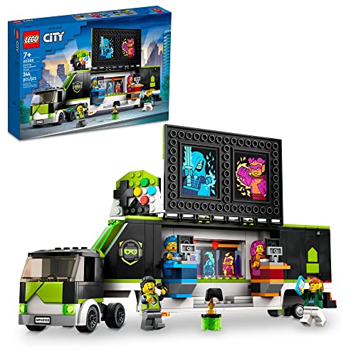 LEGO City Gaming Tournament Truck 60388 Building Toy Set for Kids