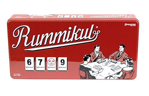 Rummikub in Retro Tin - The Original Rummy Tile Game by Pressman & Amazon Exclusive Pressman Rummikub - sctoyswholesale