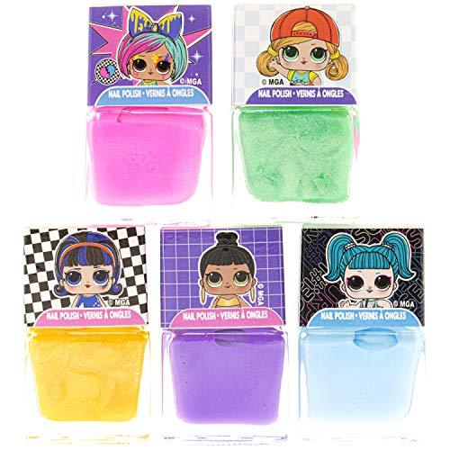 L.O.L Surprise! Townley Girl Peel- Off Nail Polish Activity Set for Girls - sctoyswholesale