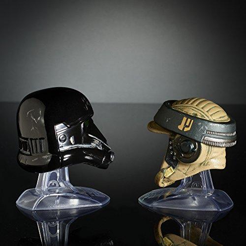 Star Wars Black Series Titanium Series Imperial Death Trooper and Rebel Commando Helmets - sctoyswholesale