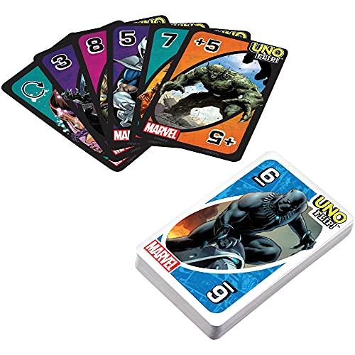 UNO FLIP Marvel Card Game with 112 Cards - sctoyswholesale