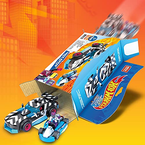 Hot Wheels Mega Construx Track Ripper and Kart Construction Set, Building - sctoyswholesale