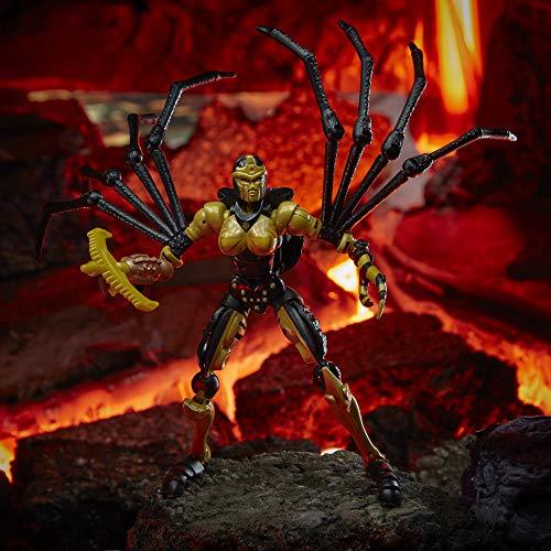 Transformers Toys Generations War for Cybertron: Kingdom Deluxe WFC-K5 Blackarachnia Action Figure - Kids Ages 8 and Up, 5.5-inch - sctoyswholesale