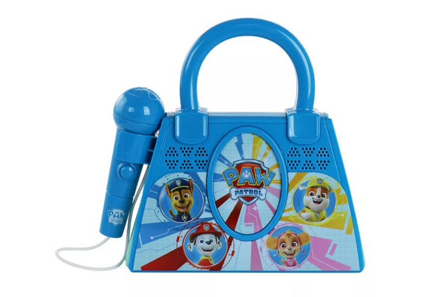 Paw Patrol Sing-A-Long Karaoke Machine with Microphone in Blue